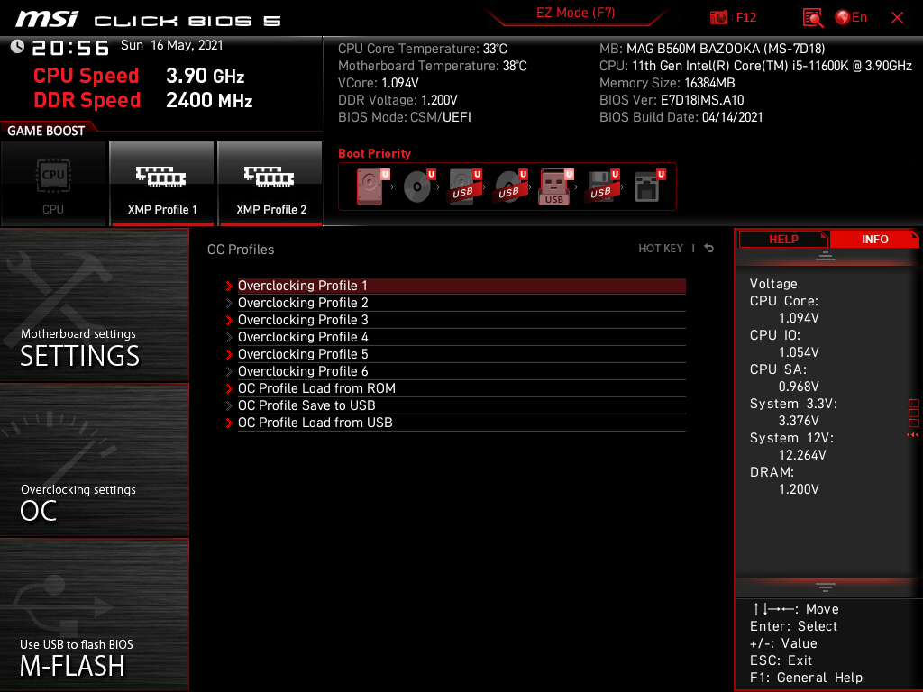 MSI MAG B560M Bazooka