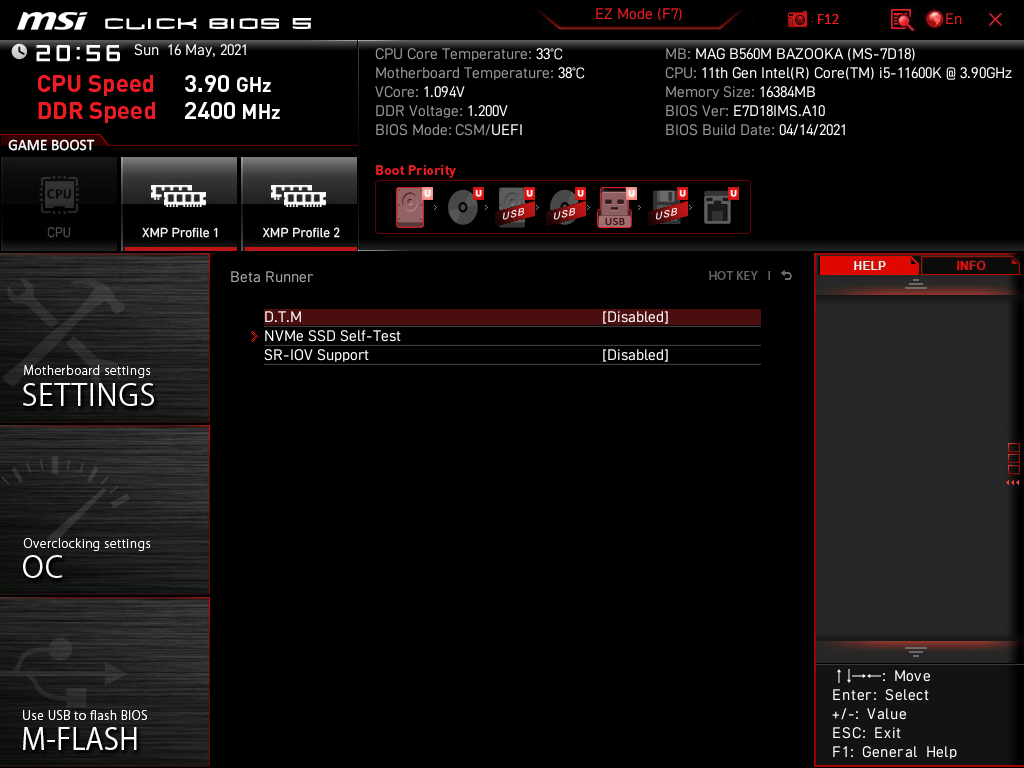 MSI MAG B560M Bazooka