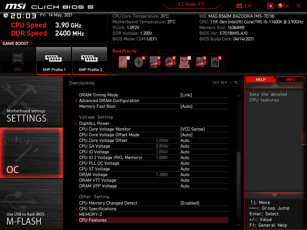 MSI MAG B560M Bazooka