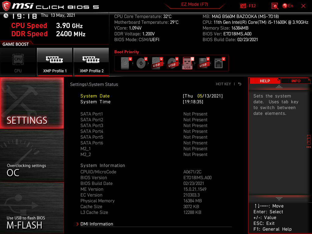 MSI MAG B560M Bazooka