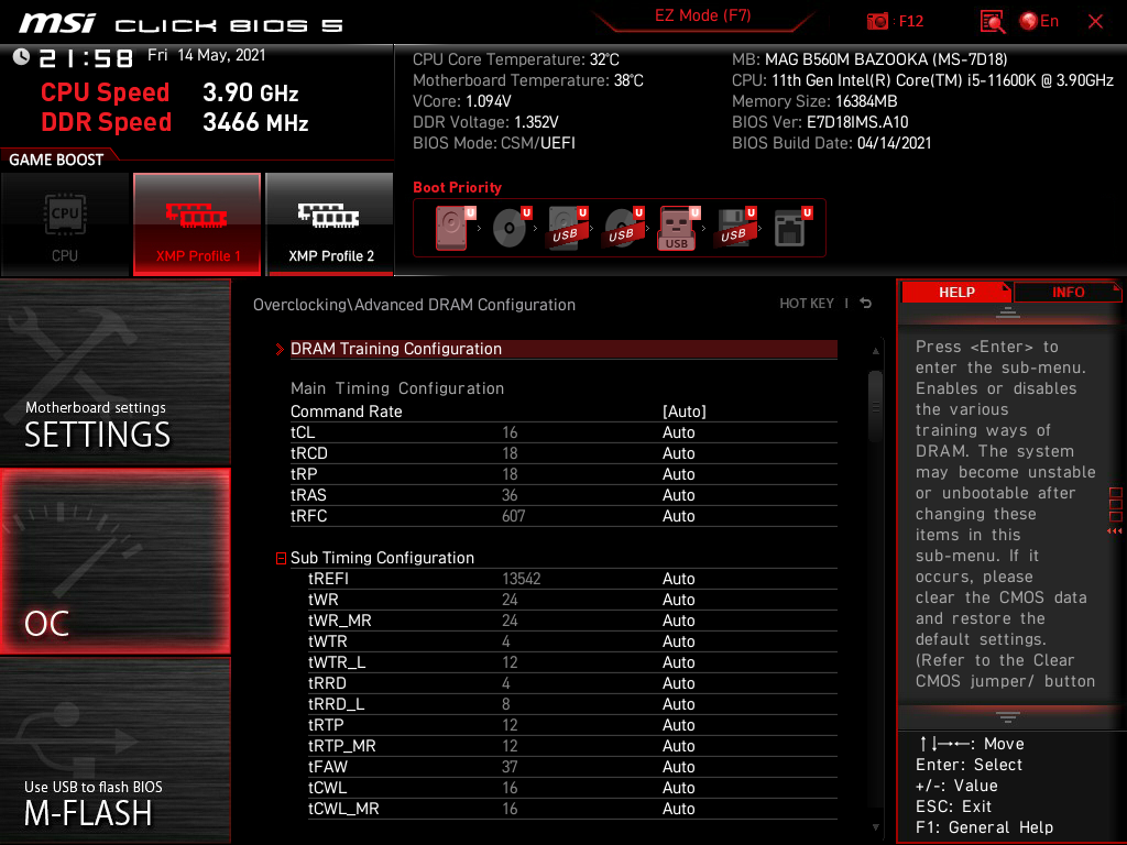 MSI MAG B560M Bazooka