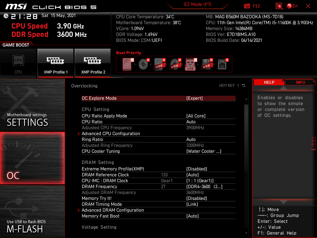 MSI MAG B560M Bazooka