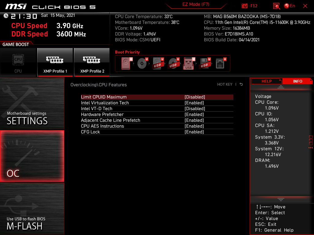 MSI MAG B560M Bazooka