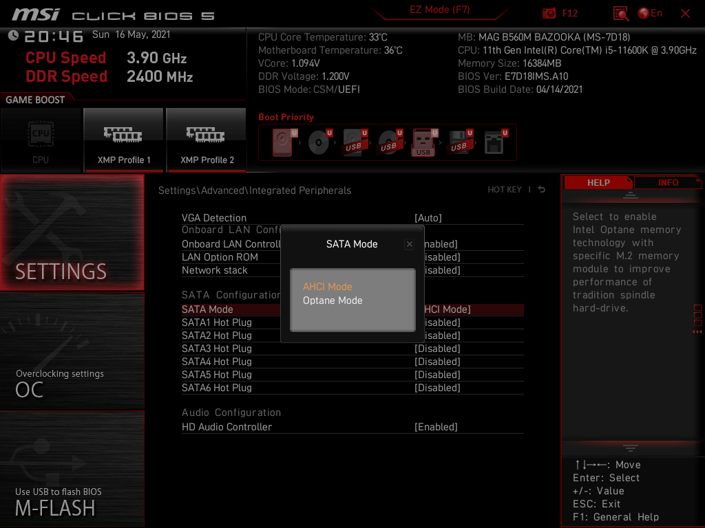 MSI MAG B560M Bazooka