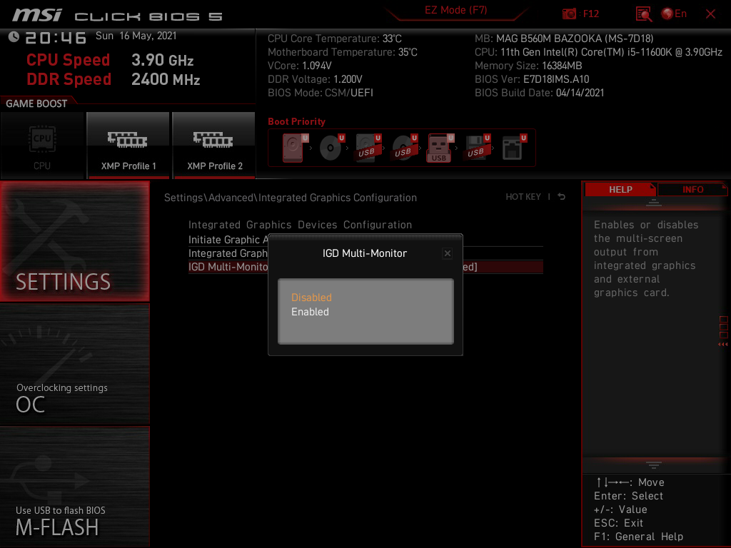 MSI MAG B560M Bazooka