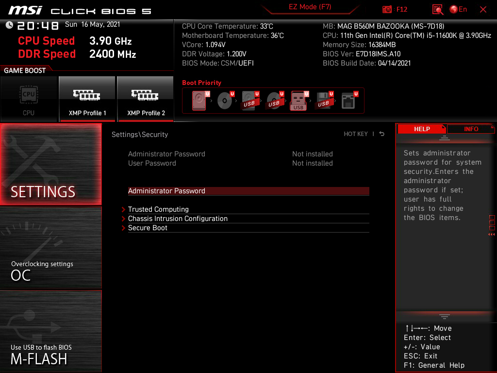 MSI MAG B560M Bazooka