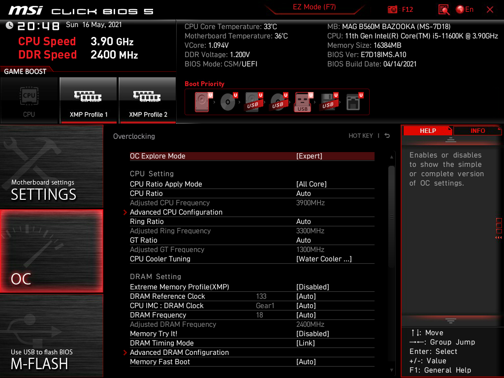 MSI MAG B560M Bazooka