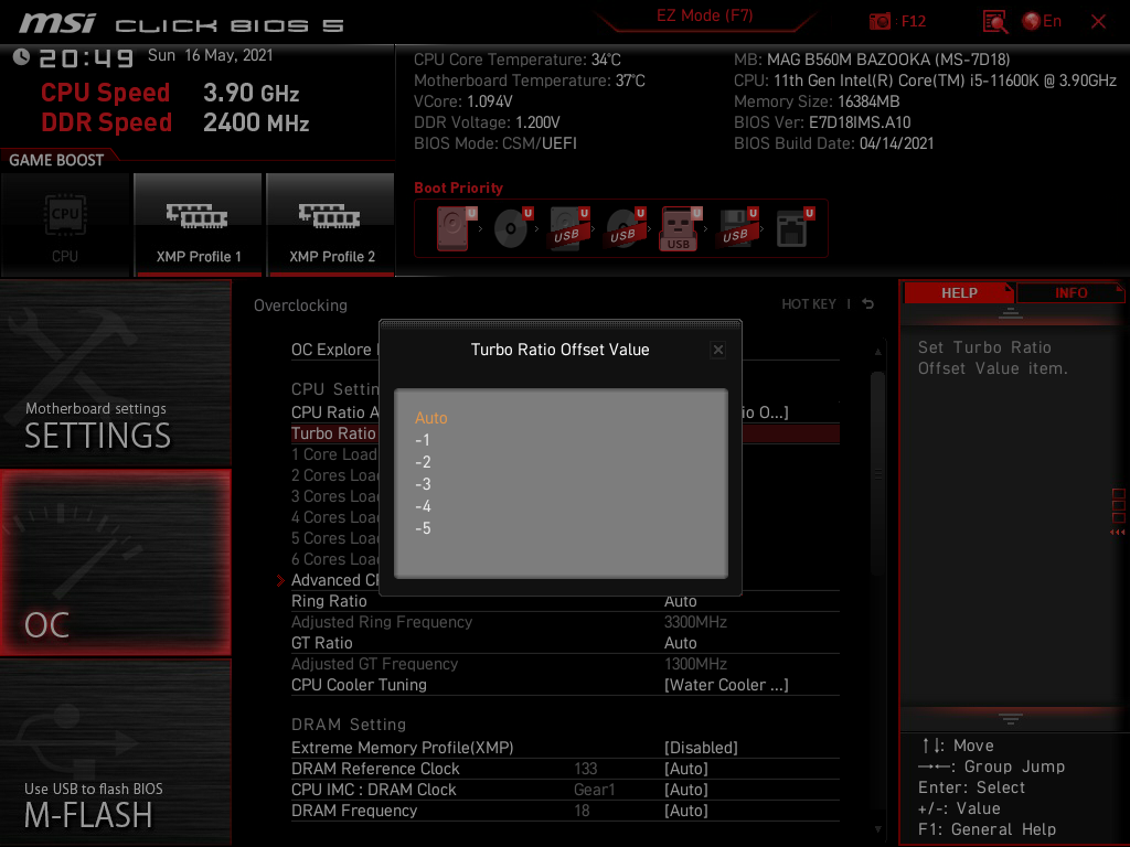 MSI MAG B560M Bazooka