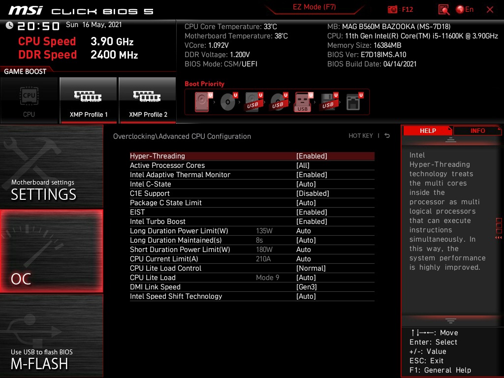 MSI MAG B560M Bazooka