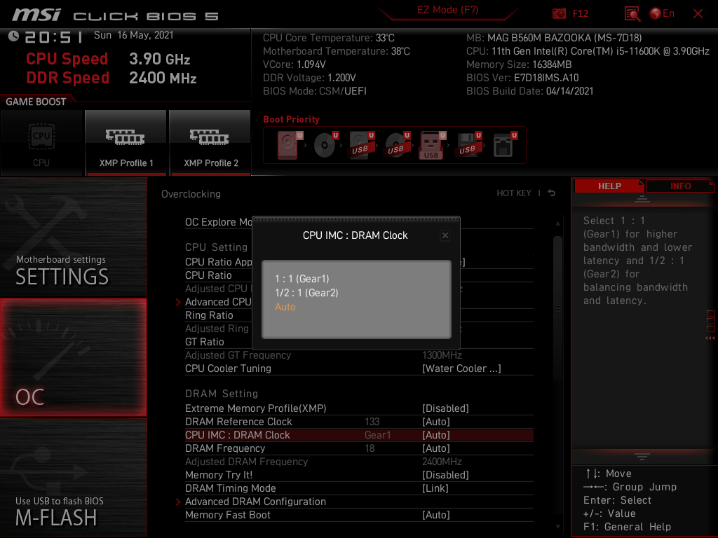 MSI MAG B560M Bazooka