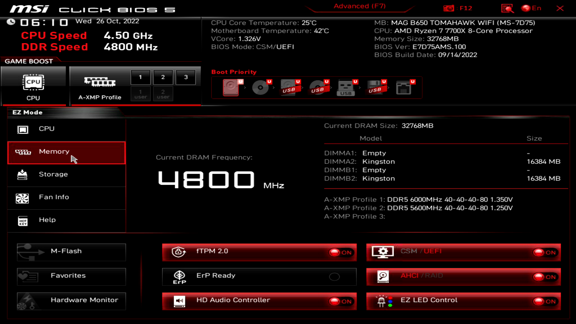 MSI MAG B650 Tomahawk WIFI