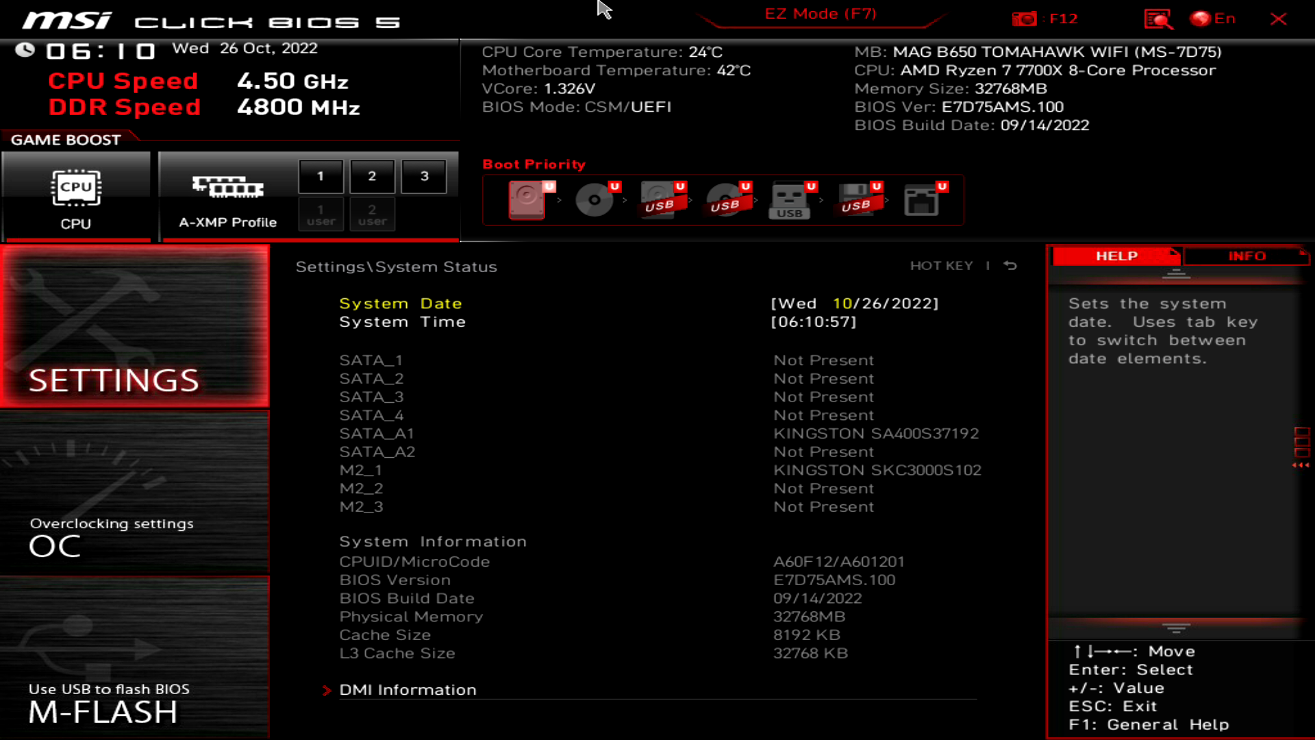 MSI MAG B650 Tomahawk WIFI