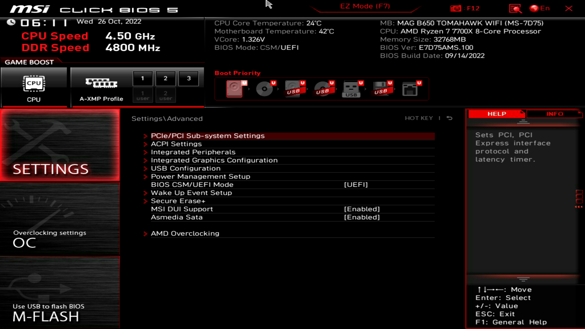 MSI MAG B650 Tomahawk WIFI