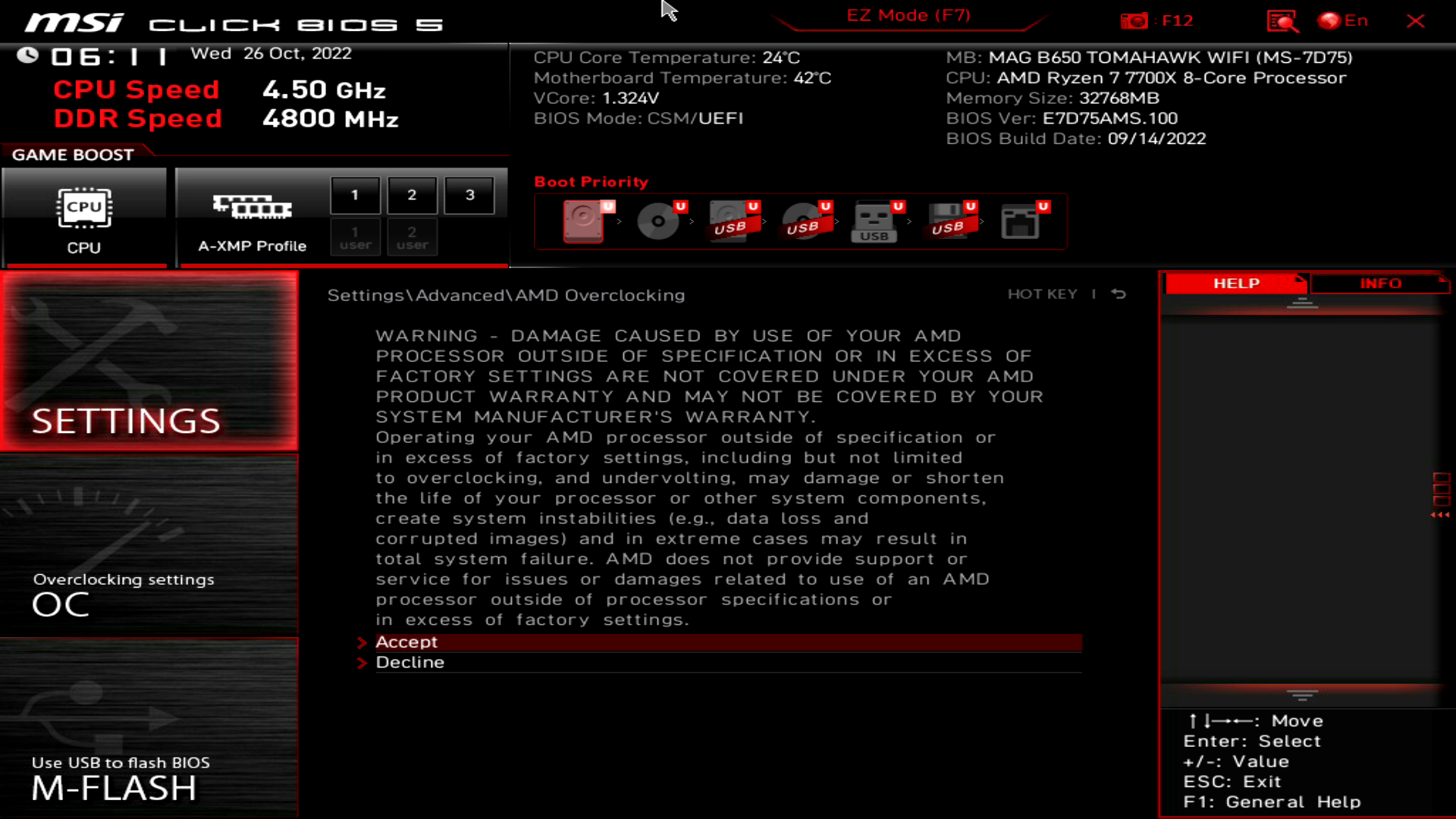 MSI MAG B650 Tomahawk WIFI