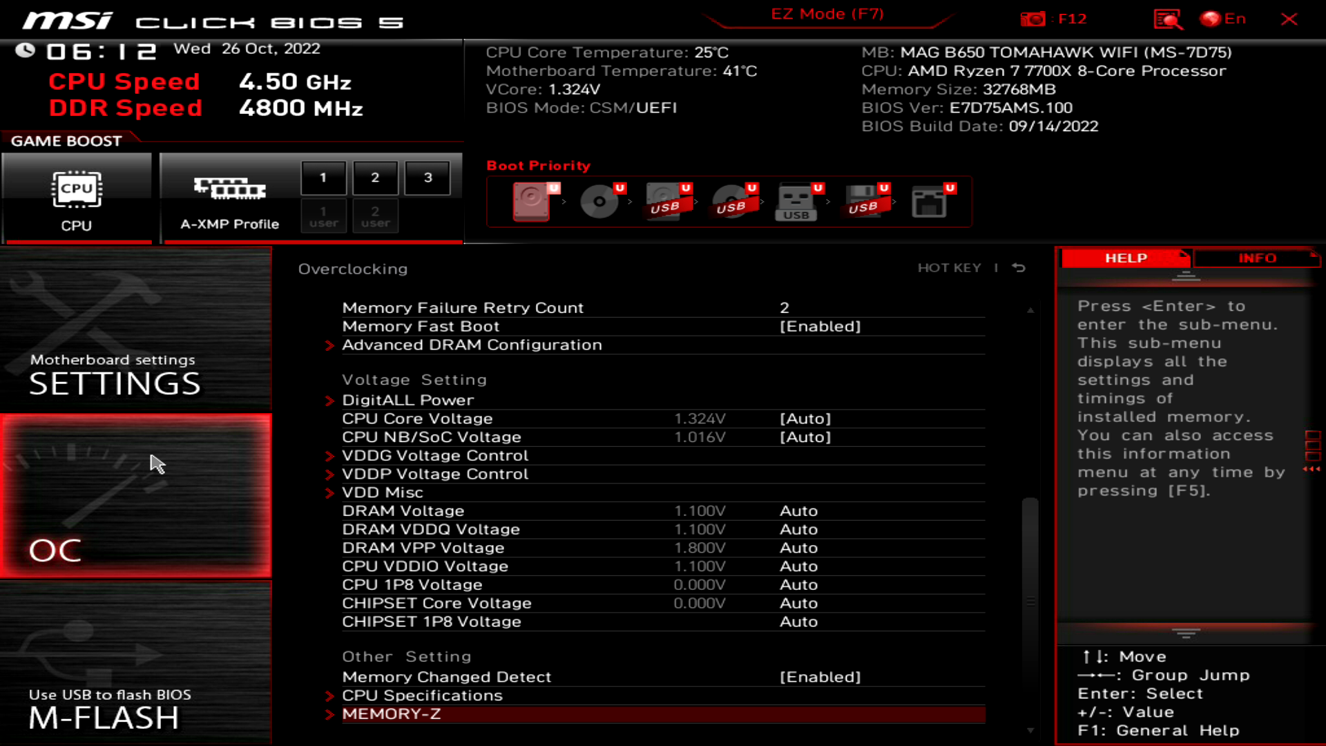 MSI MAG B650 Tomahawk WIFI