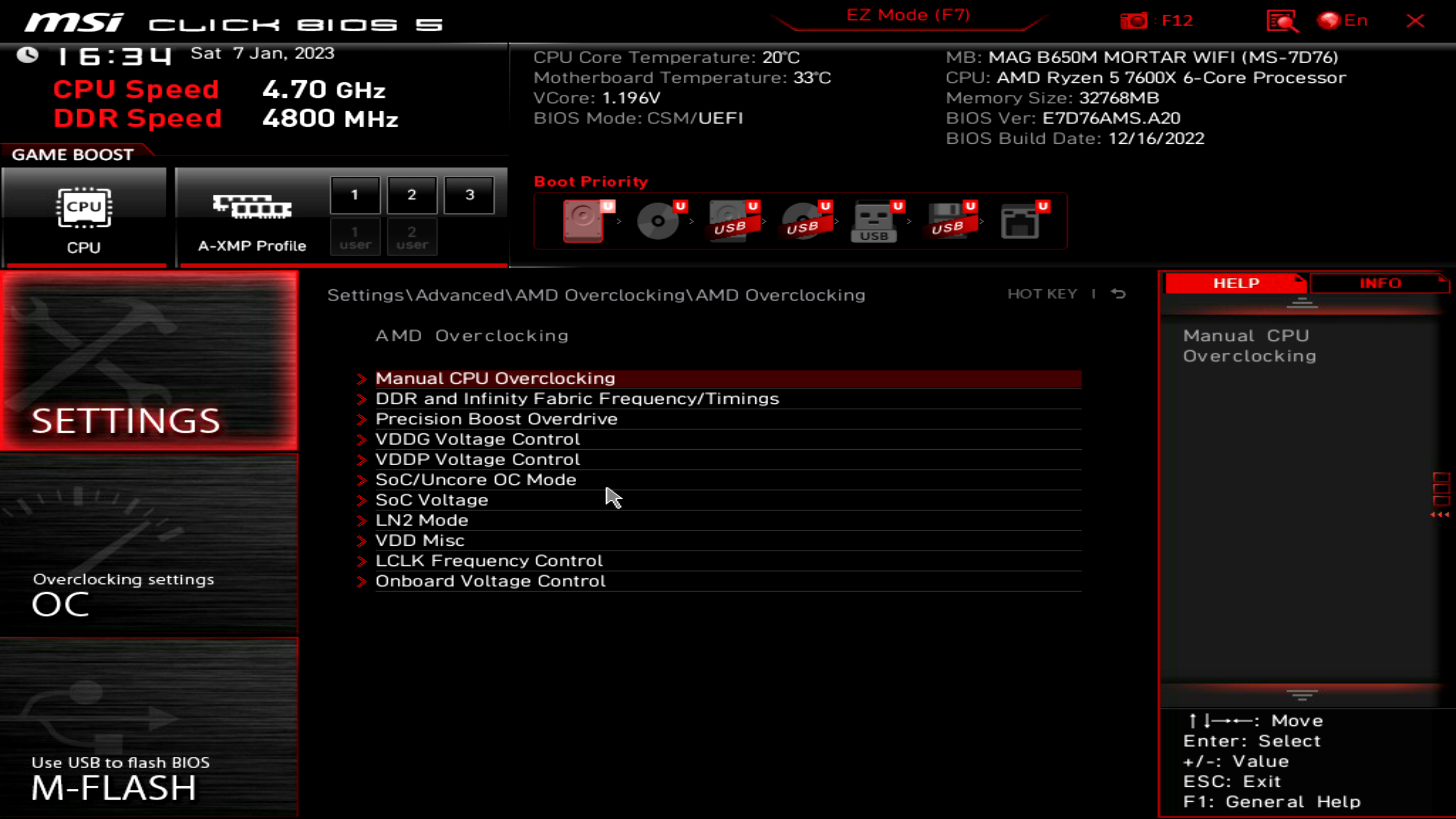 MSI MAG B650M Mortar WIFI