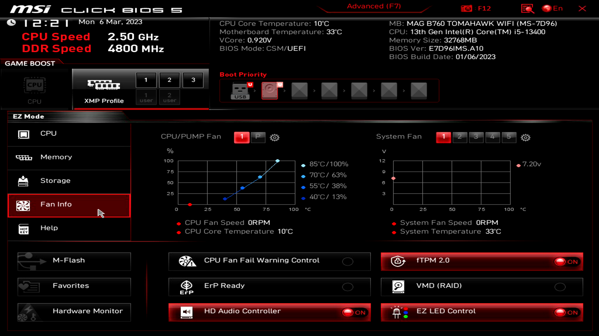 MSI MAG B760 Tomahawk WIFI