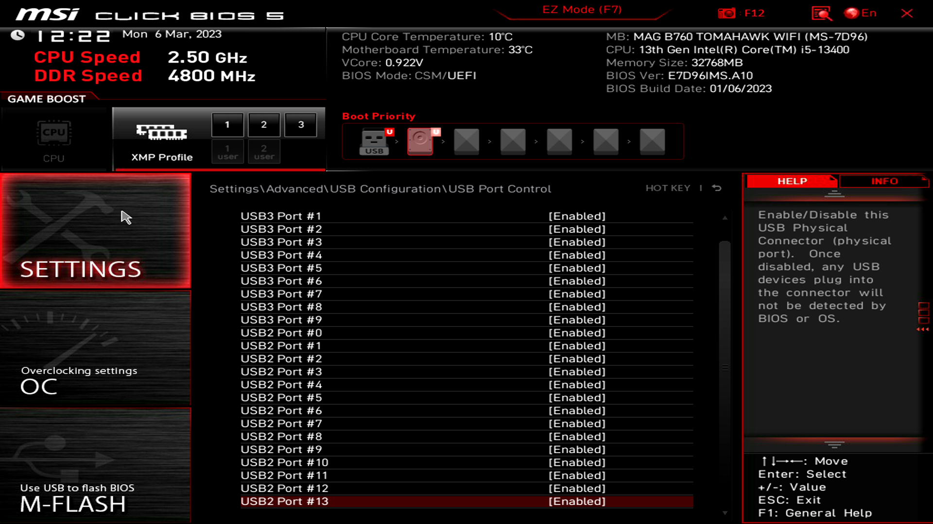 MSI MAG B760 Tomahawk WIFI