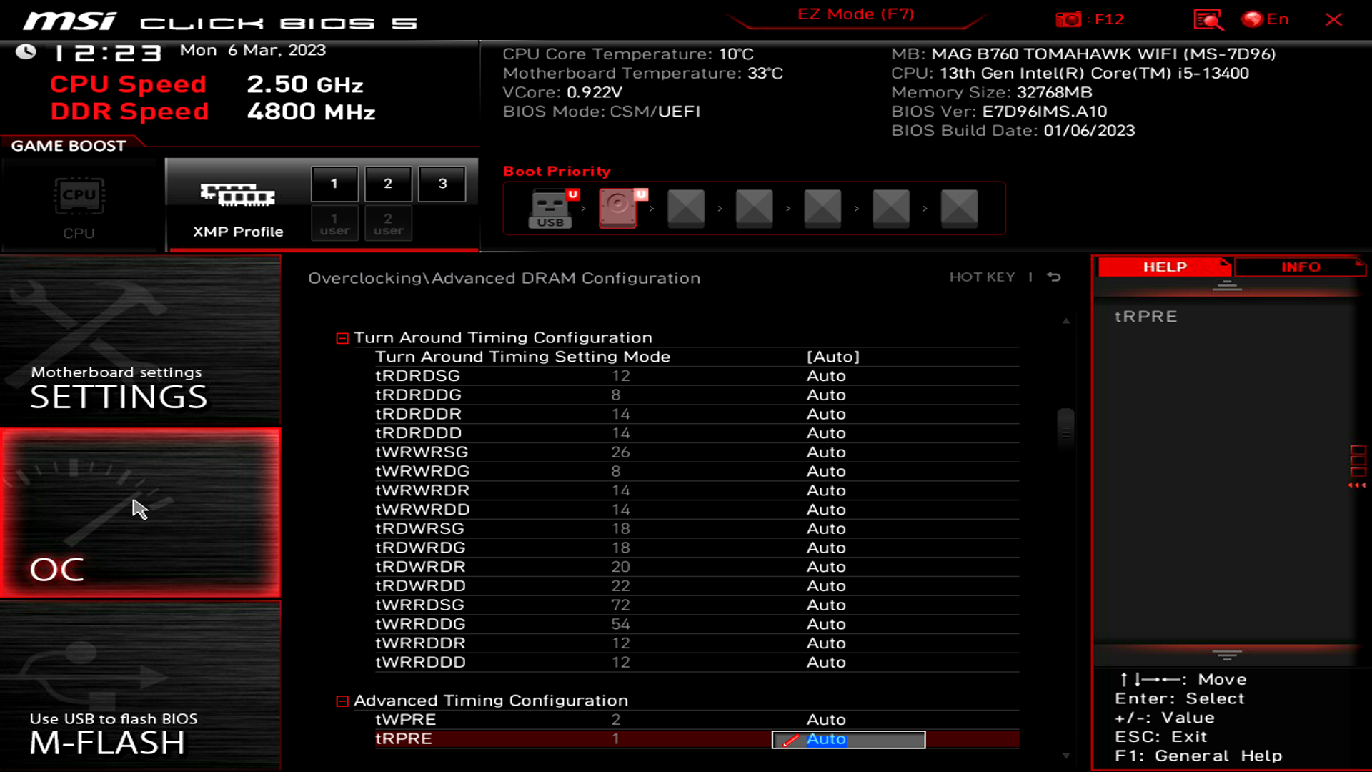 Mag b760 tomahawk wifi