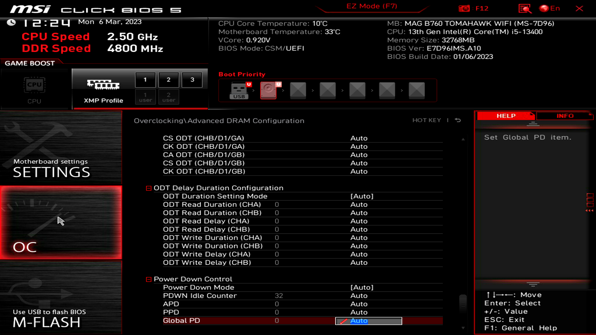 MSI MAG B760 Tomahawk WIFI