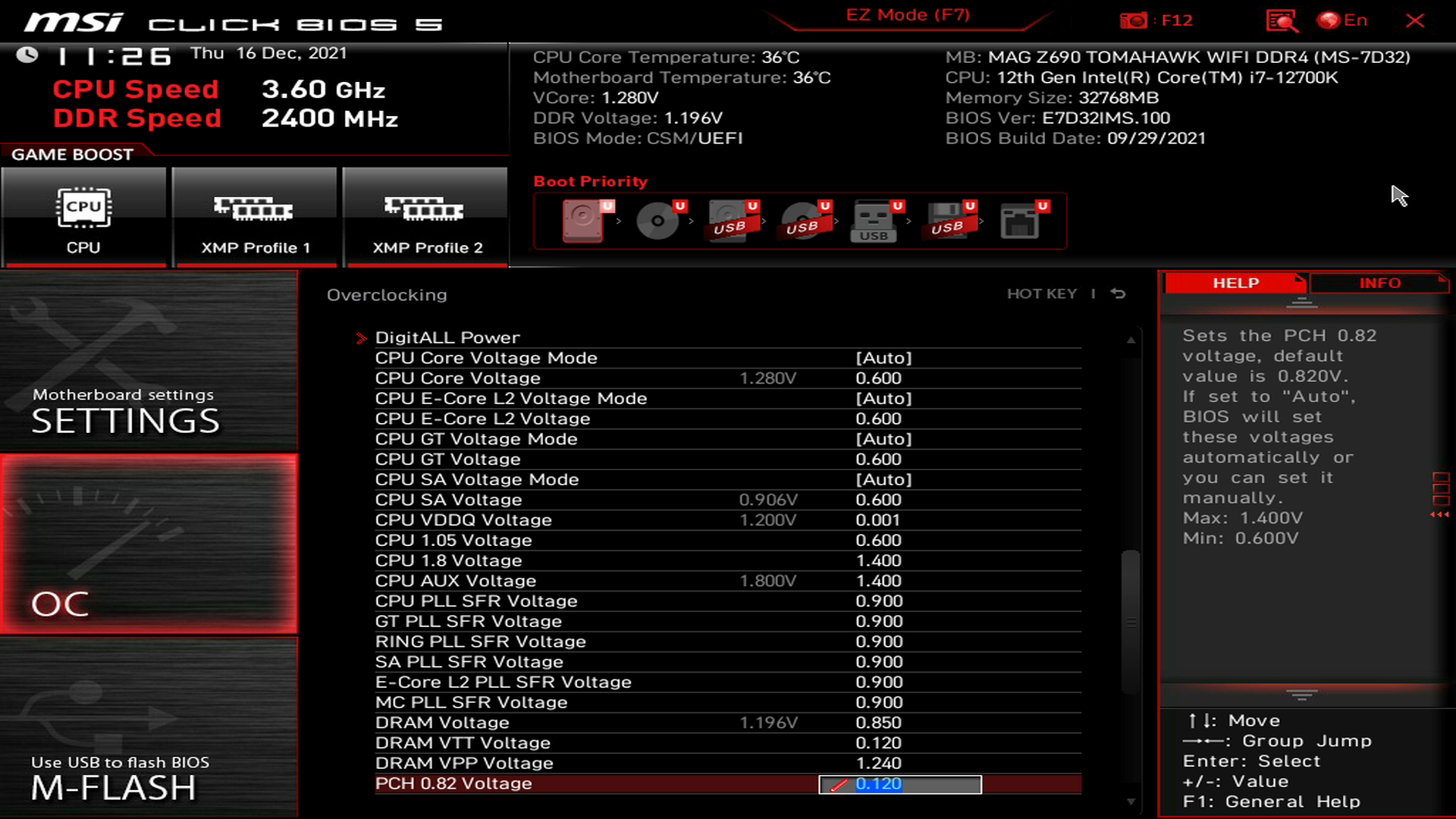 MSI MAG Z690 Tomahawk WiFi