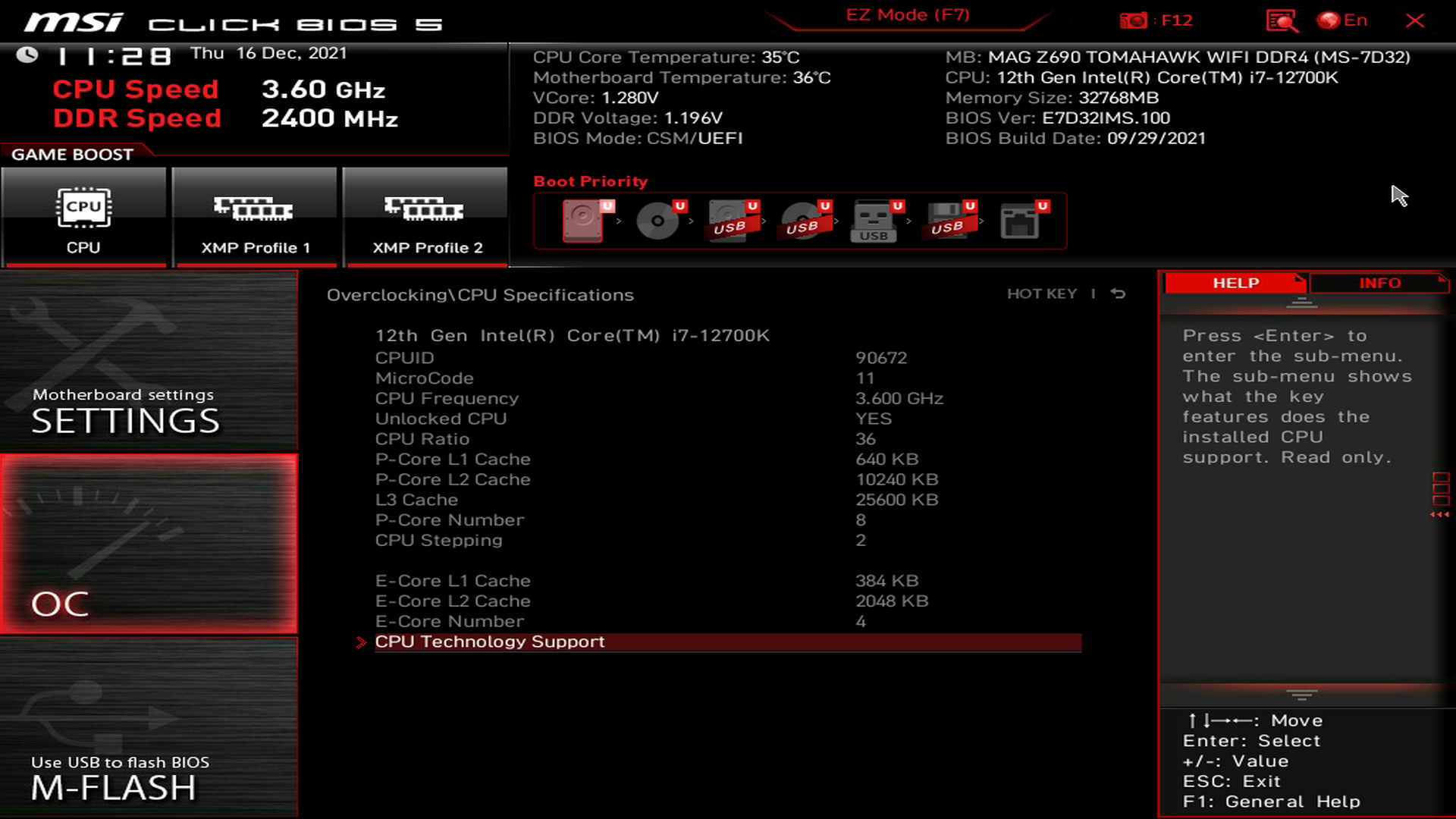 MSI MAG Z690 Tomahawk WiFi