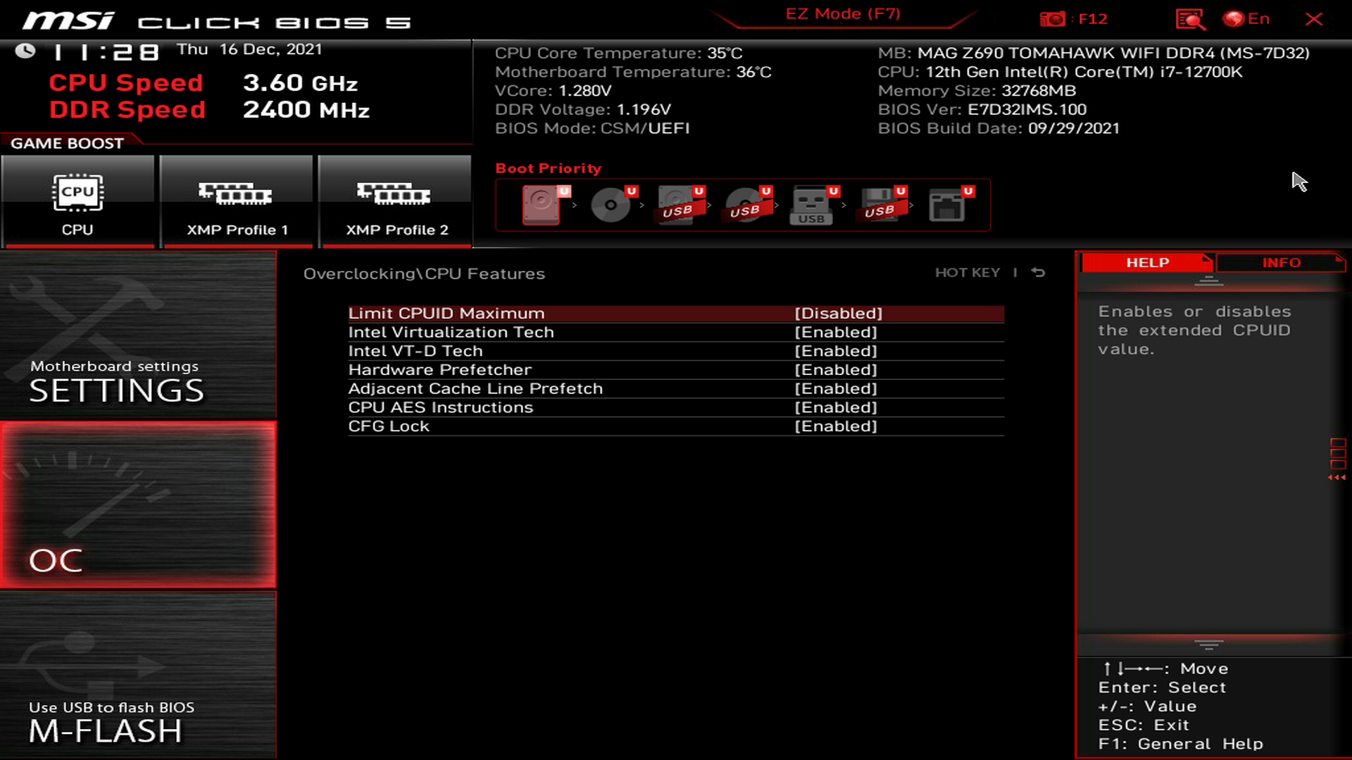 MSI MAG Z690 Tomahawk WiFi