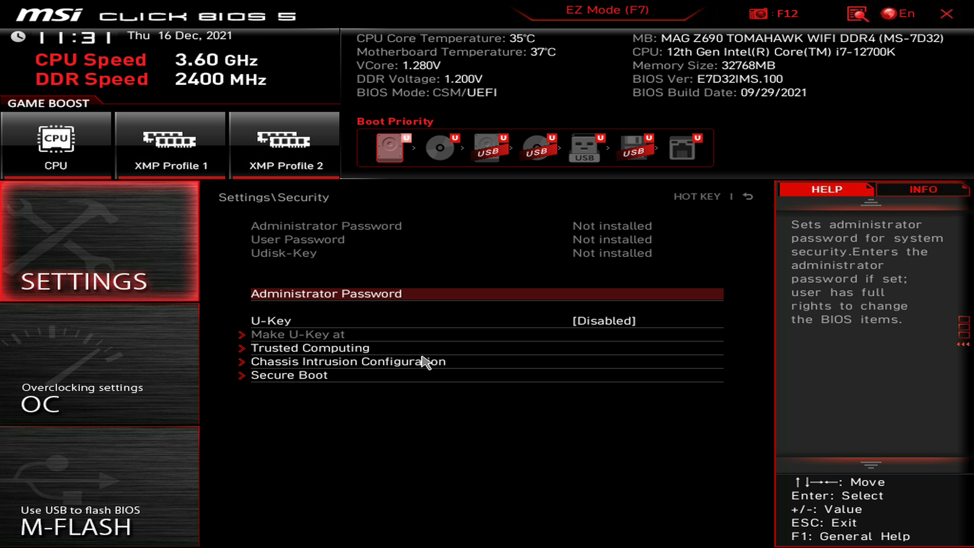 MSI MAG Z690 Tomahawk WiFi