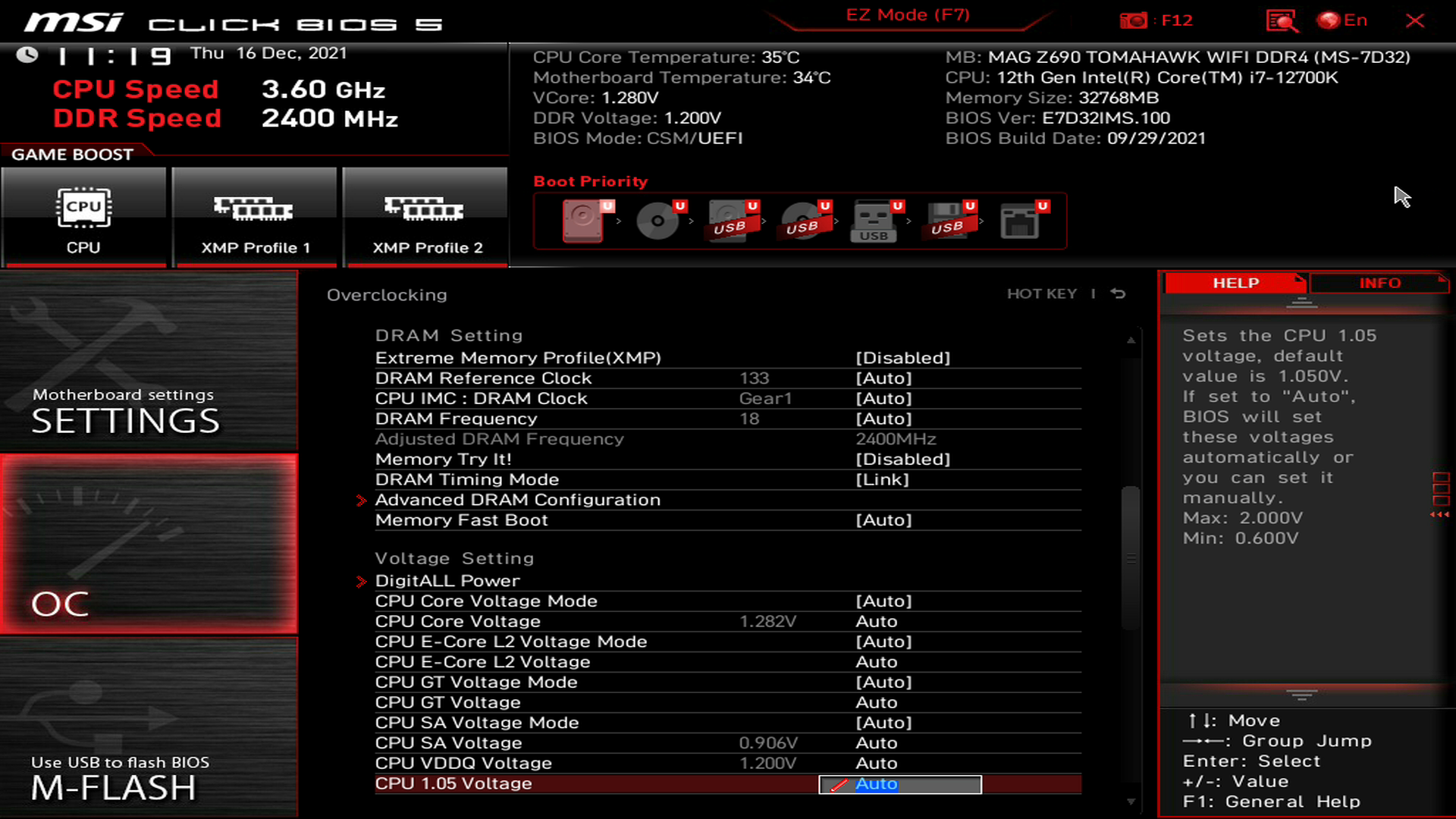 MSI MAG Z690 Tomahawk WiFi