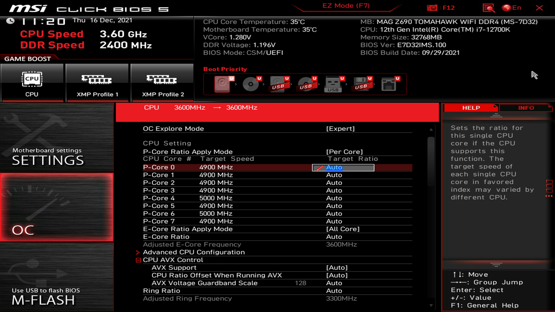 MSI MAG Z690 Tomahawk WiFi