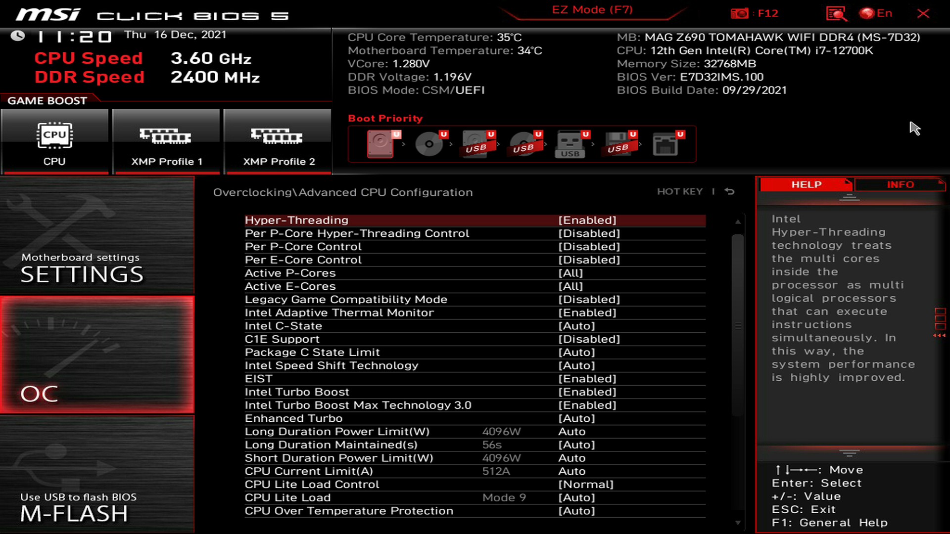 MSI MAG Z690 Tomahawk WiFi