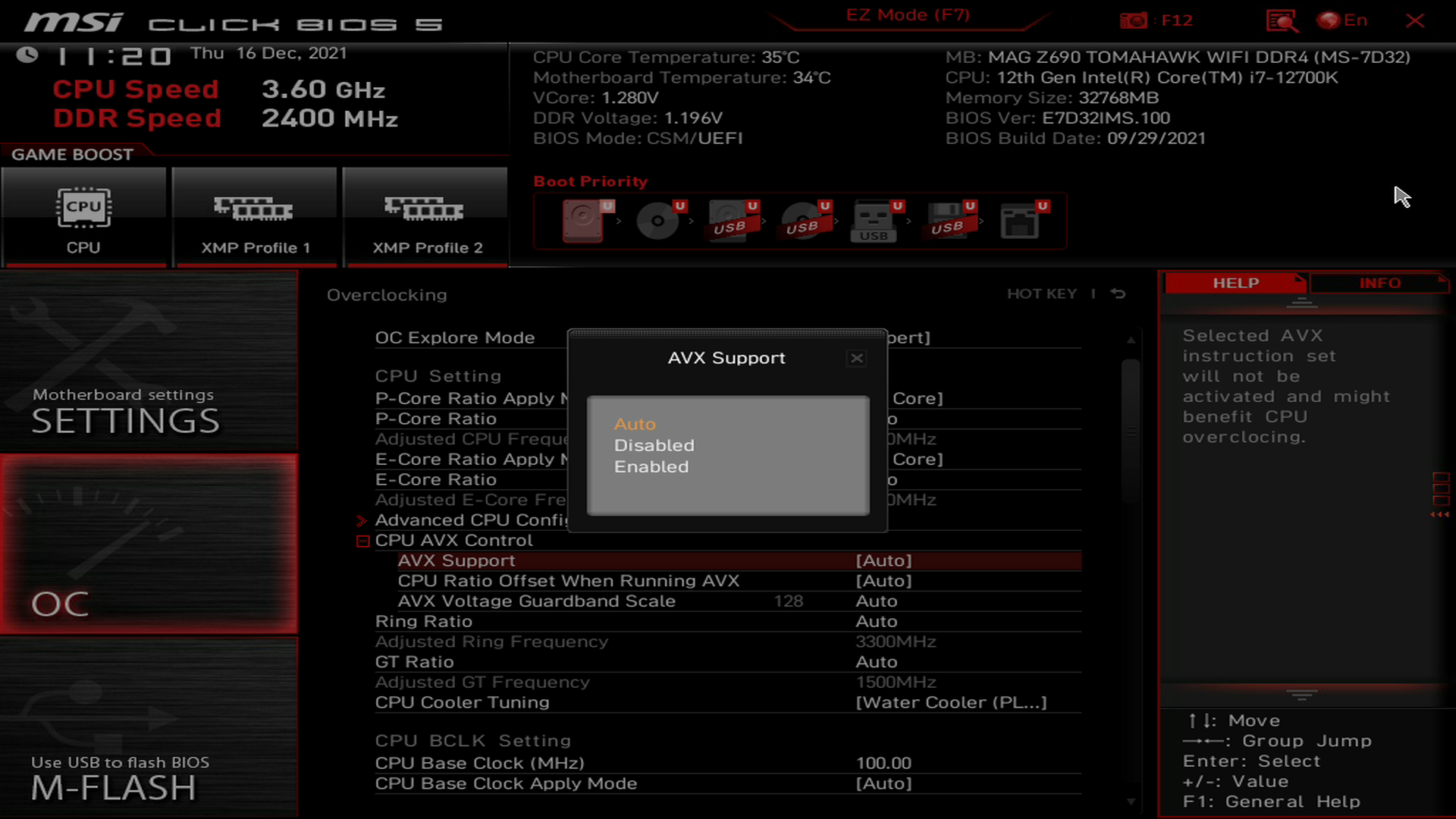 MSI MAG Z690 Tomahawk WiFi