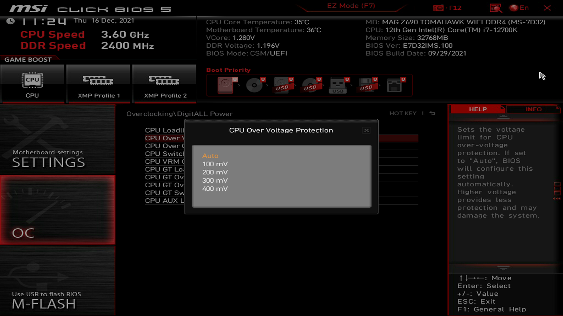 MSI MAG Z690 Tomahawk WiFi