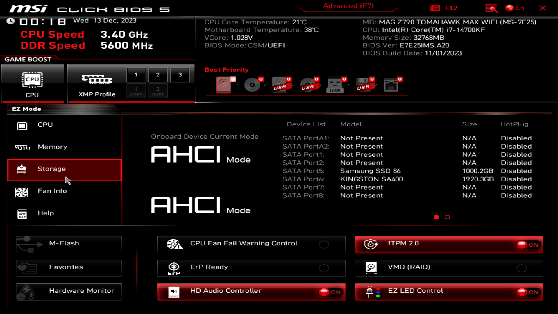 MSI MAG Z790 TOMAHAWK MAX WIFI