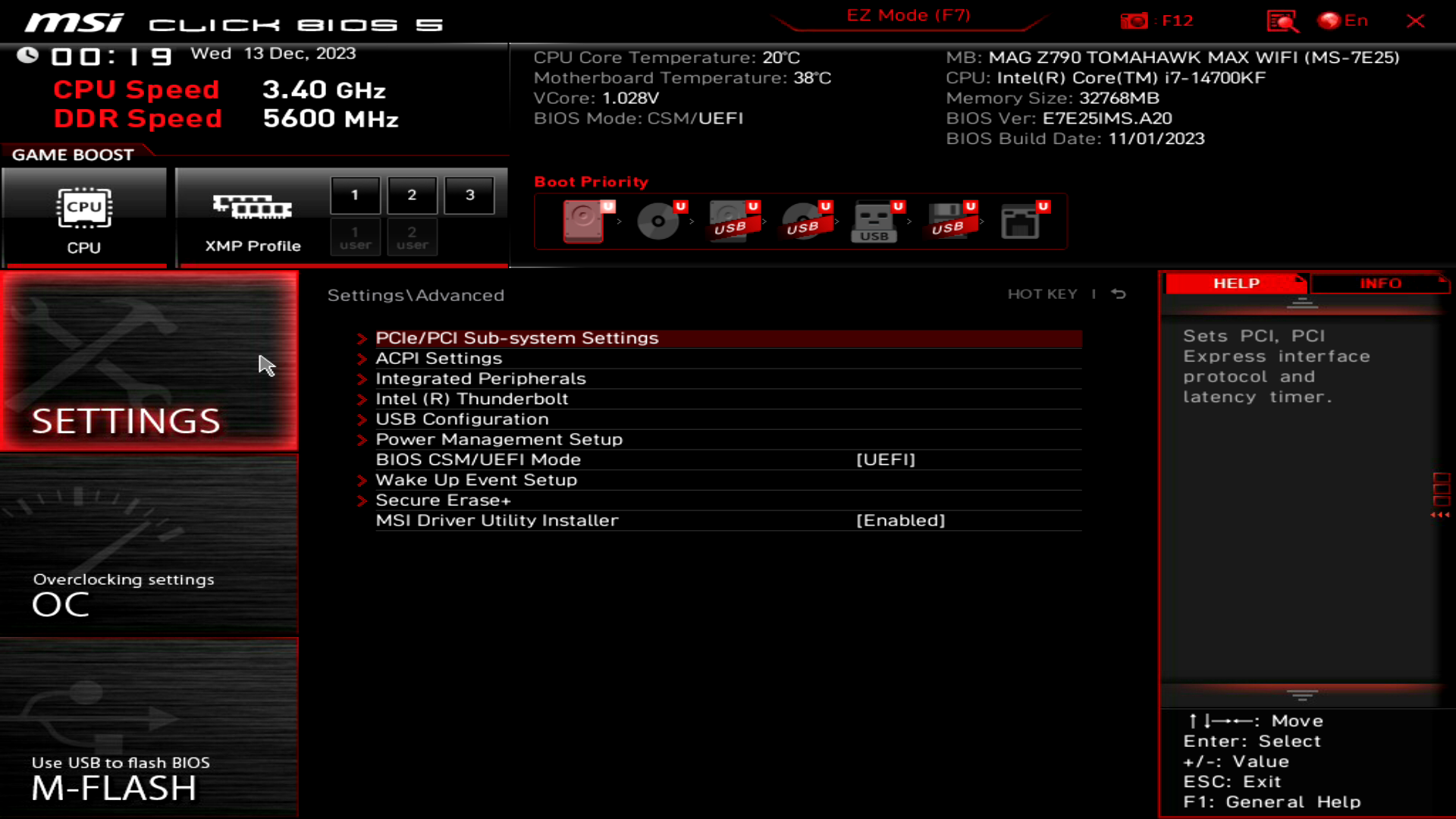 MSI MAG Z790 TOMAHAWK MAX WIFI