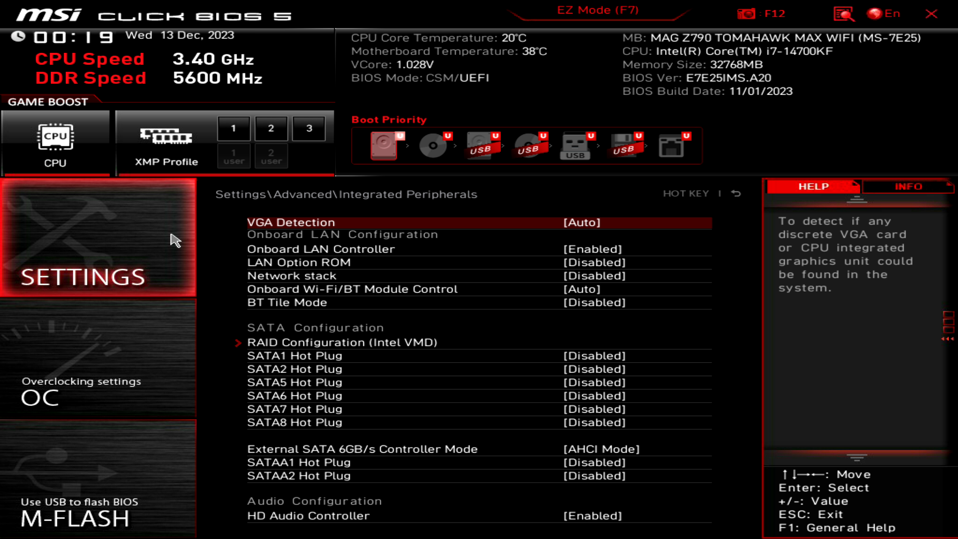 MSI MAG Z790 TOMAHAWK MAX WIFI