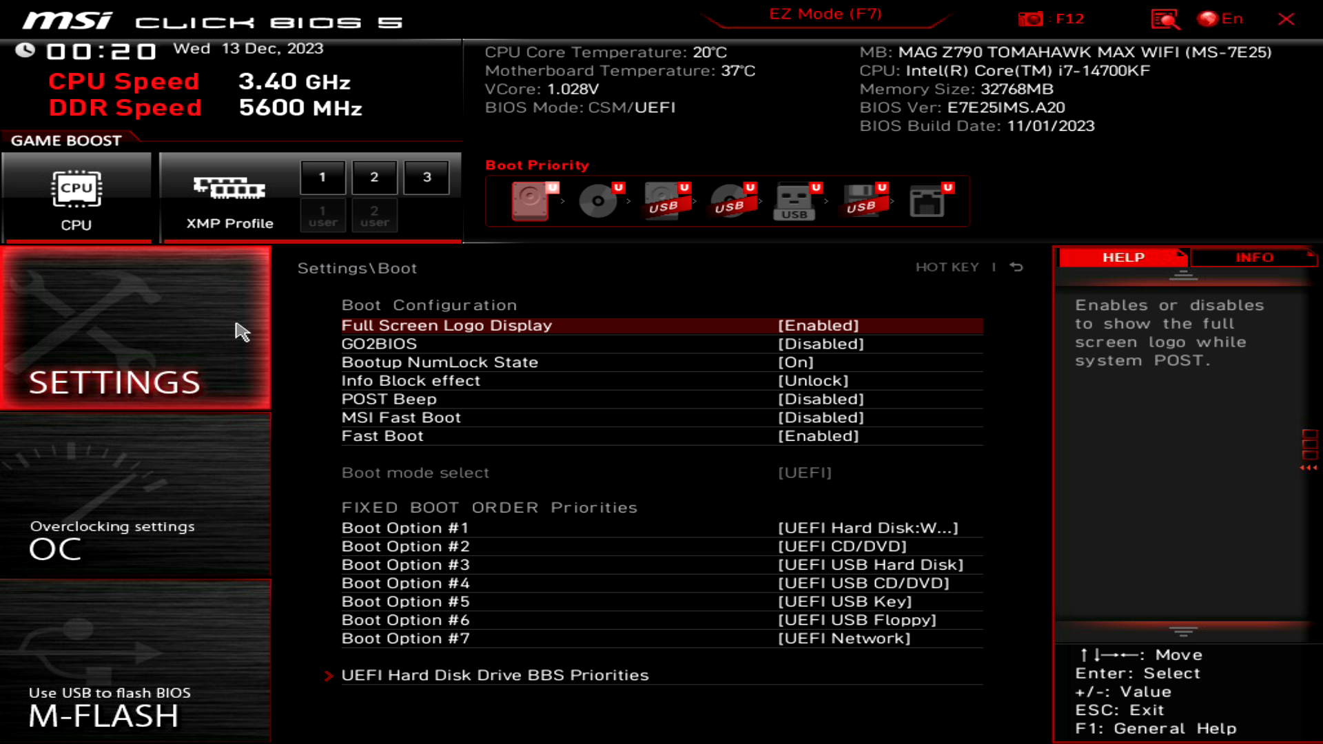 MSI MAG Z790 TOMAHAWK MAX WIFI