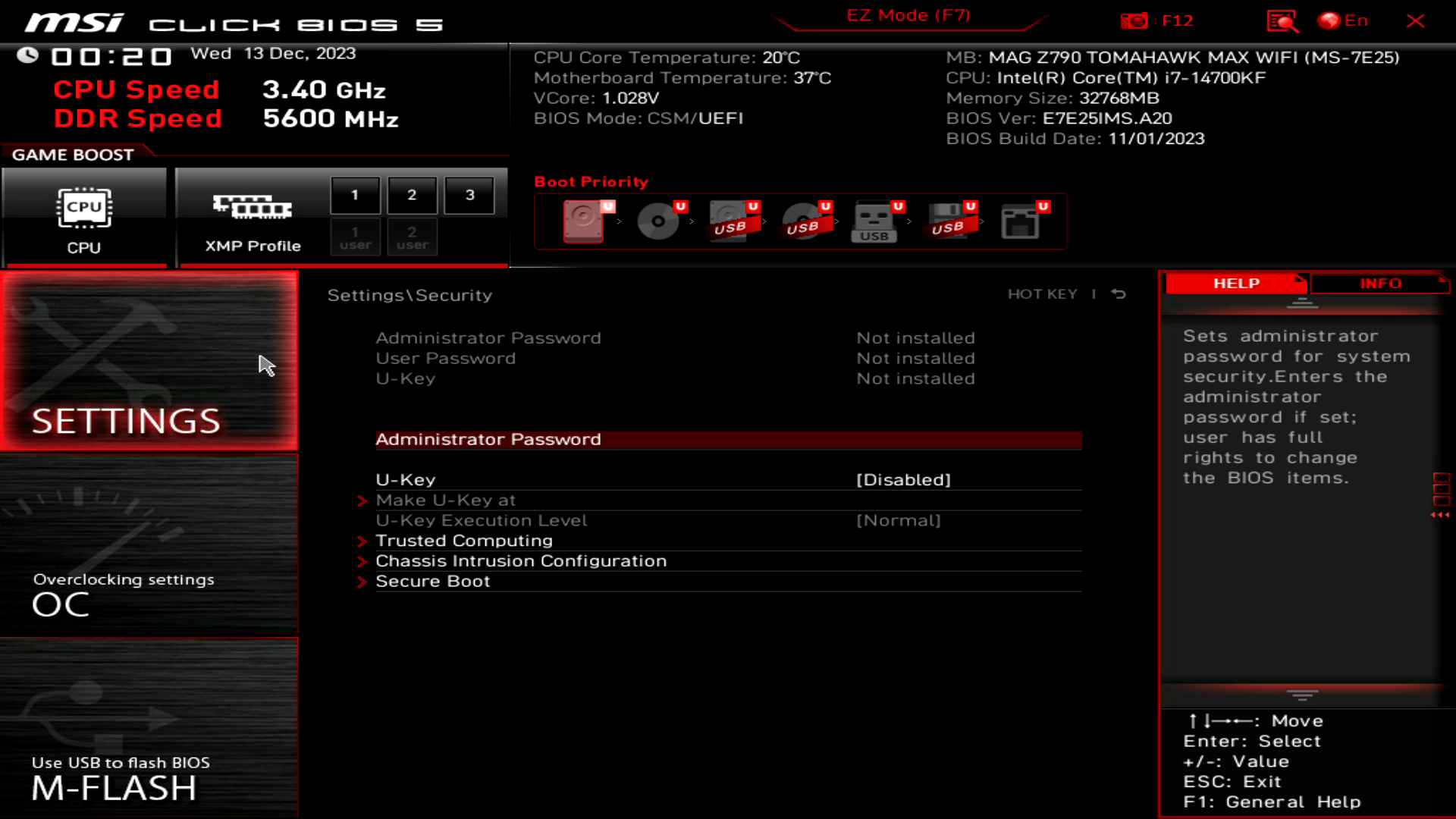 MSI MAG Z790 TOMAHAWK MAX WIFI