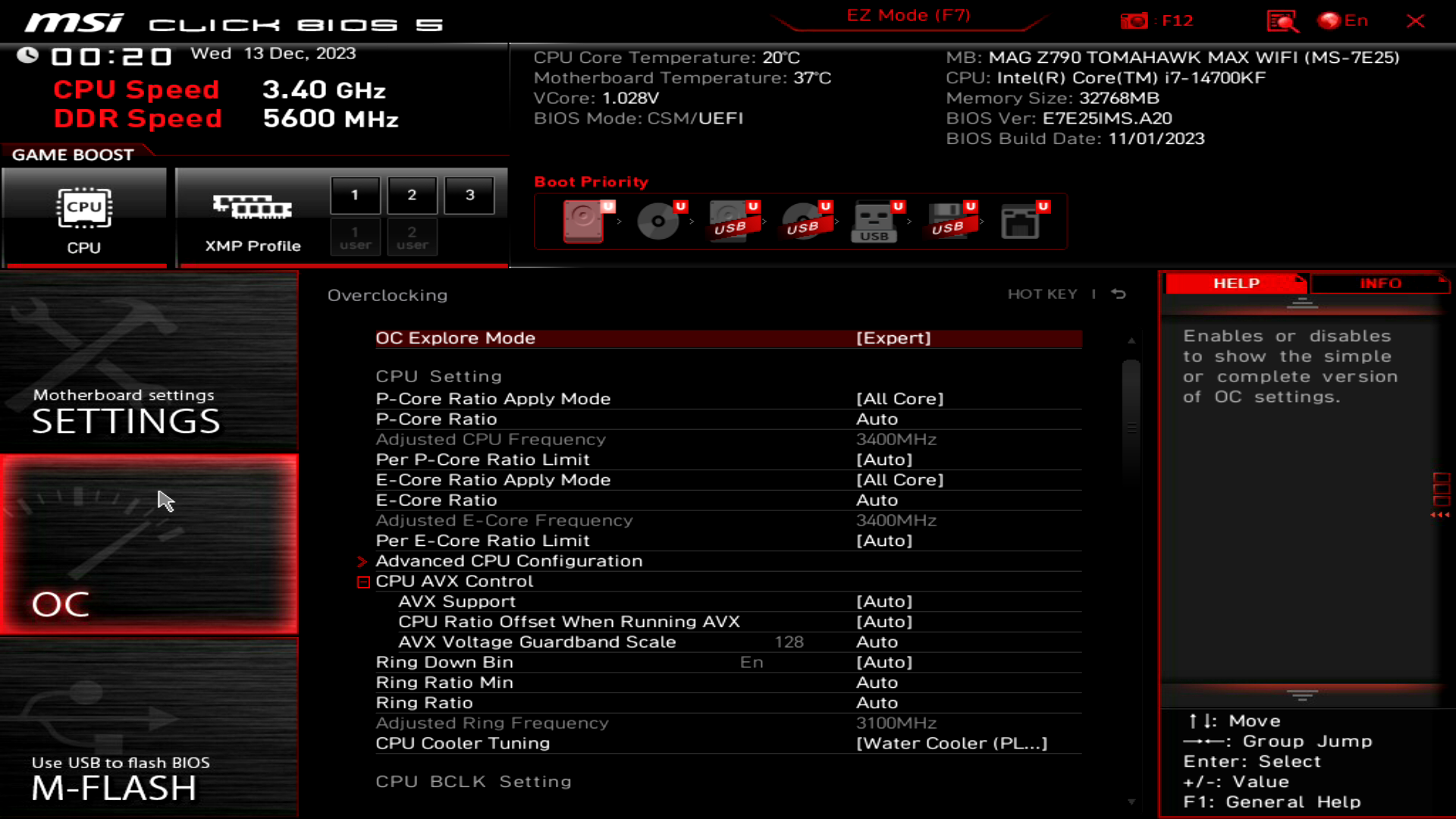 MSI MAG Z790 TOMAHAWK MAX WIFI