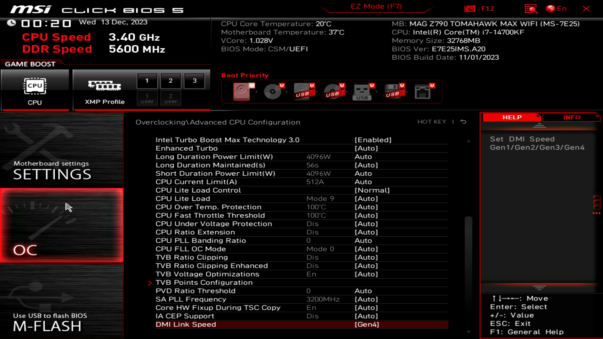 MSI MAG Z790 TOMAHAWK MAX WIFI