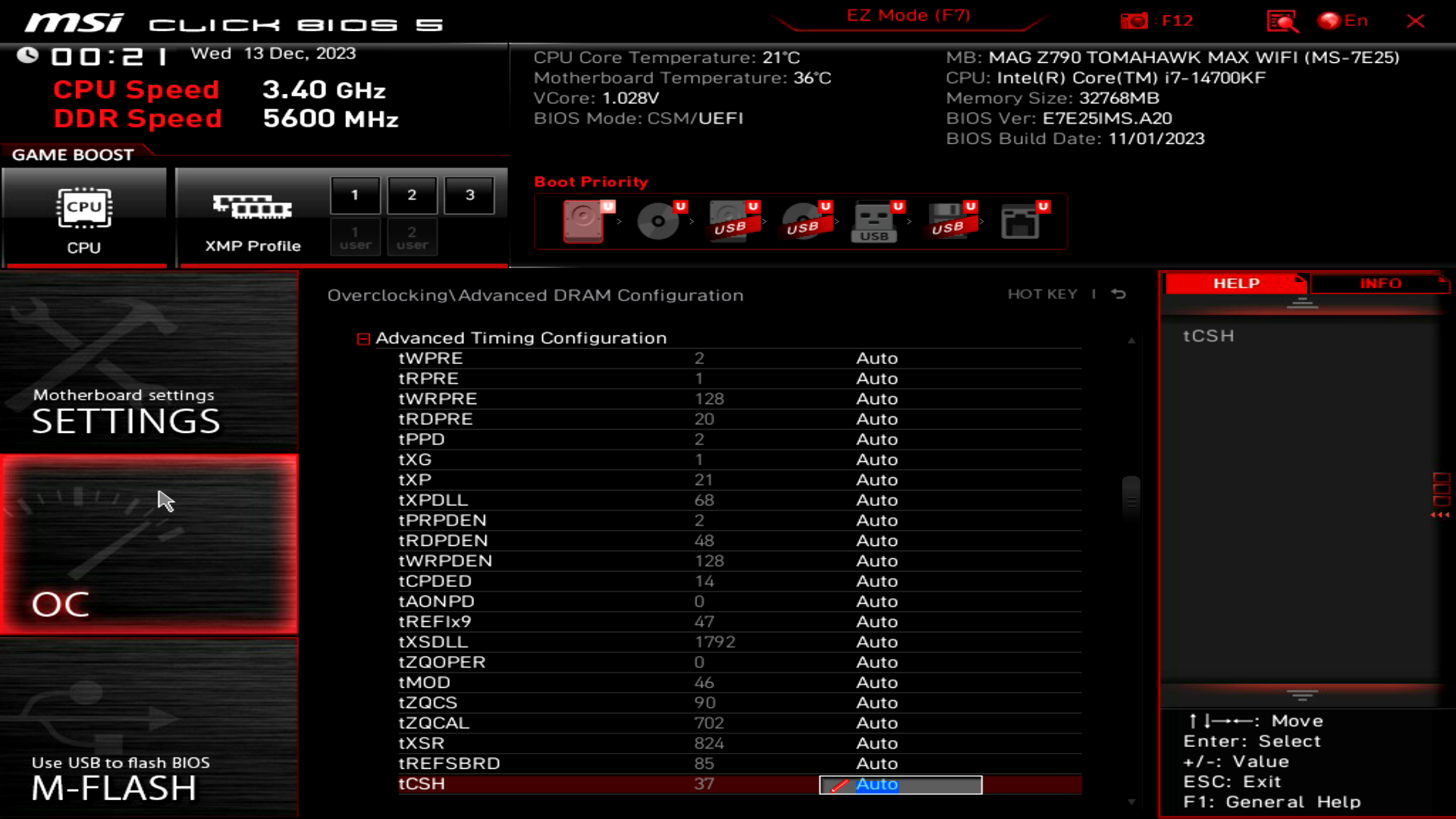 MSI MAG Z790 TOMAHAWK MAX WIFI