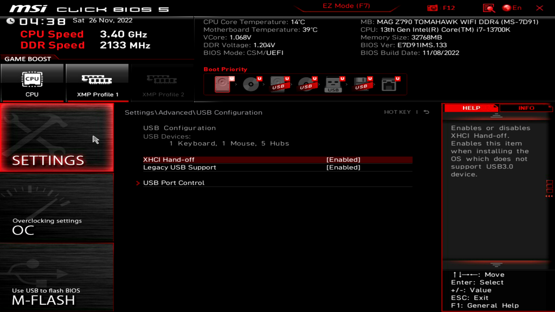 MSI MAG Z790 Tomahawk WiFi DDR4