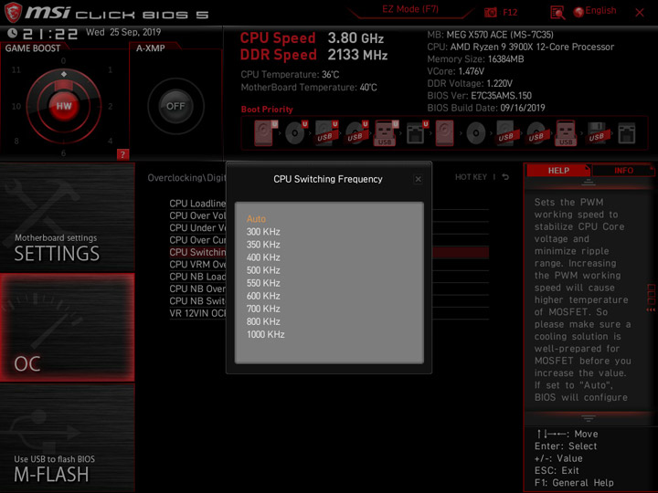 MSI MEG X570 Ace