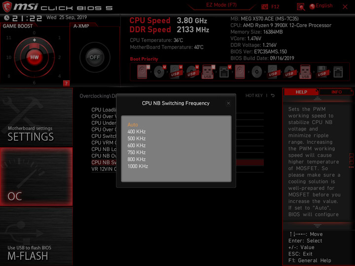 MSI MEG X570 Ace