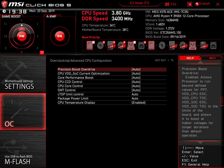 MSI MEG X570 Ace