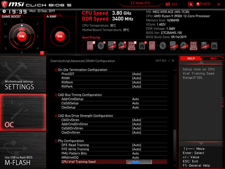 MSI MEG X570 Ace