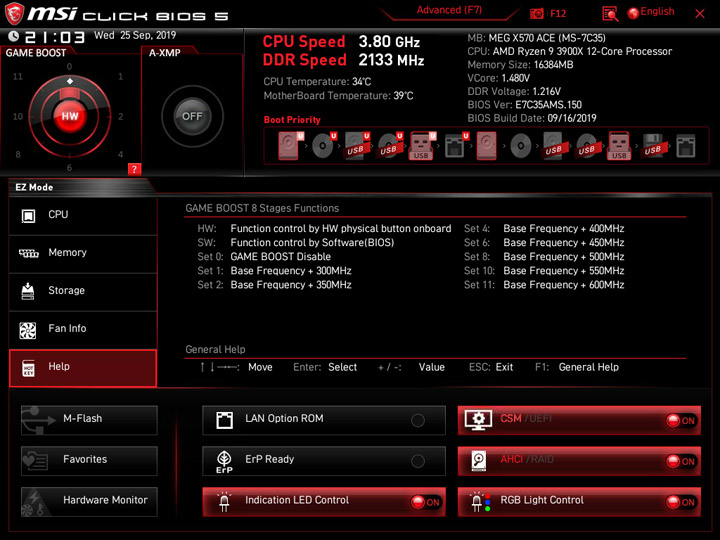 MSI MEG X570 Ace