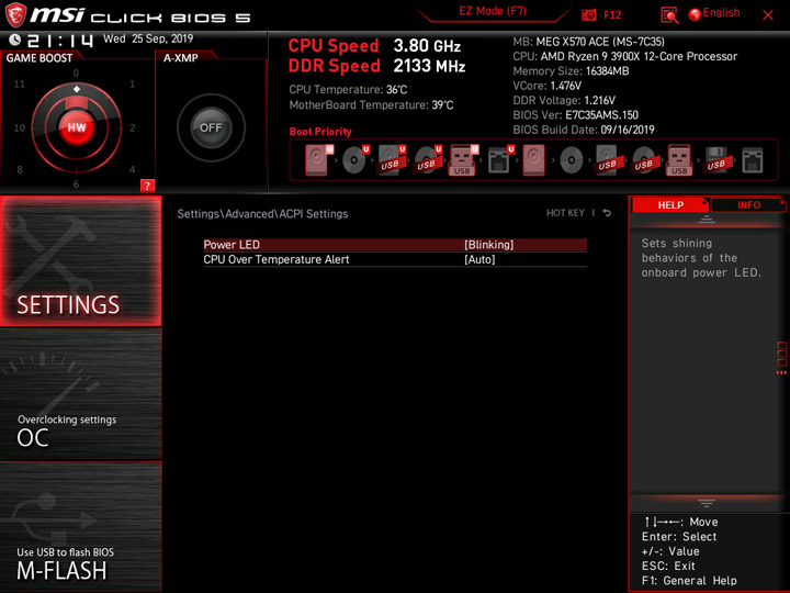 MSI MEG X570 Ace