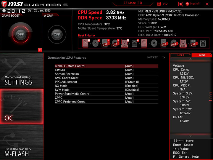 MSI MEG X570 Unify