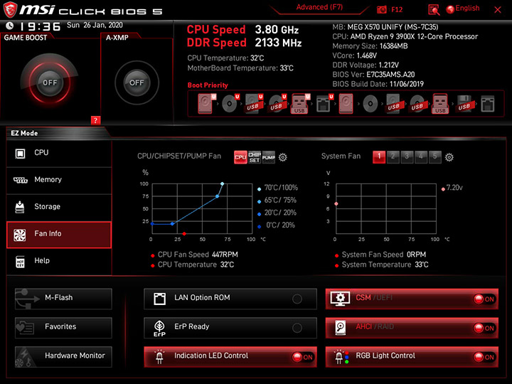 MSI MEG X570 Unify